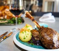 Gänsebraten